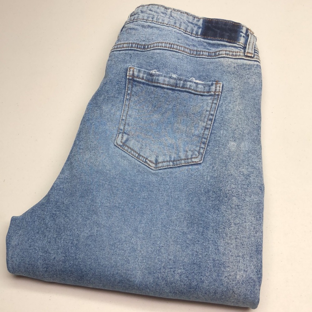 VINTAGE SUKO HIGH-RISE WIDE LEG STRAIGHT JEANS 14/32x29 ⭐️